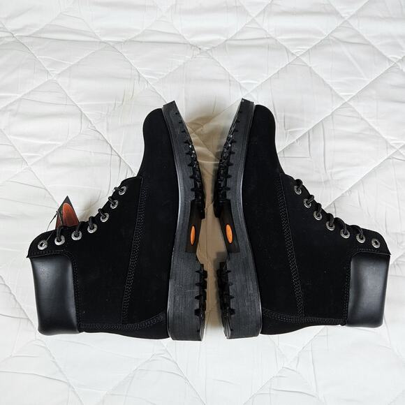 Lugz Convoy Lace Up Black Suede Casual Boot MCNWD-001 Workwear Mens 9.5 Size 43 - Picture 13 of 16